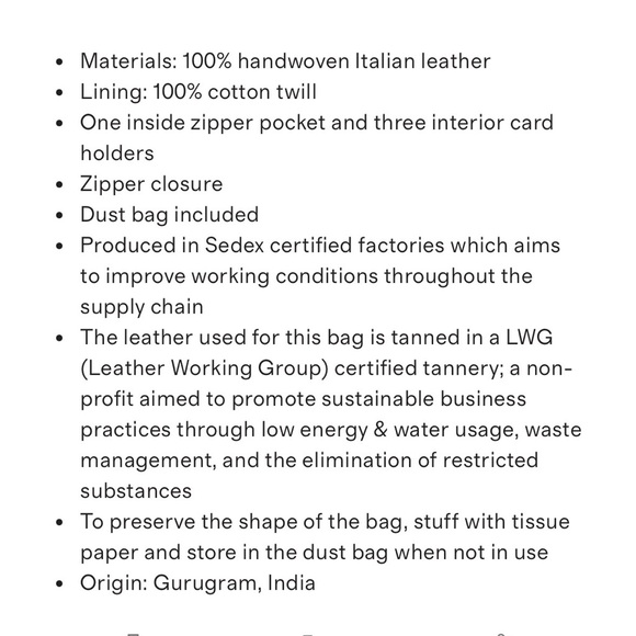 Quince Italian Handwoven Leather Mini Shoulder Bag in bone/ivory - Picture 9 of 11